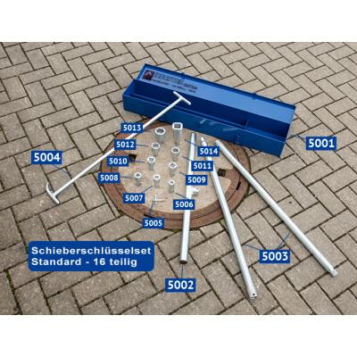 Schieberschl&uuml;ssel - Einzelteile des SET&acute;s Art. 203500